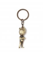 Офіційний брелок Fallout - Golden Vault Boy 3D Metal Keychain