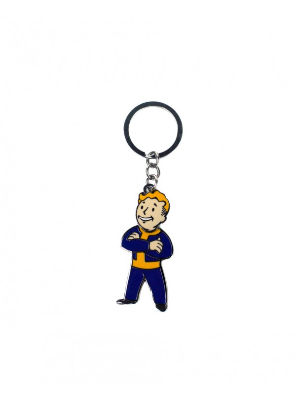 Офіційний брелок Fallout - Metal Keychain With Movable Head