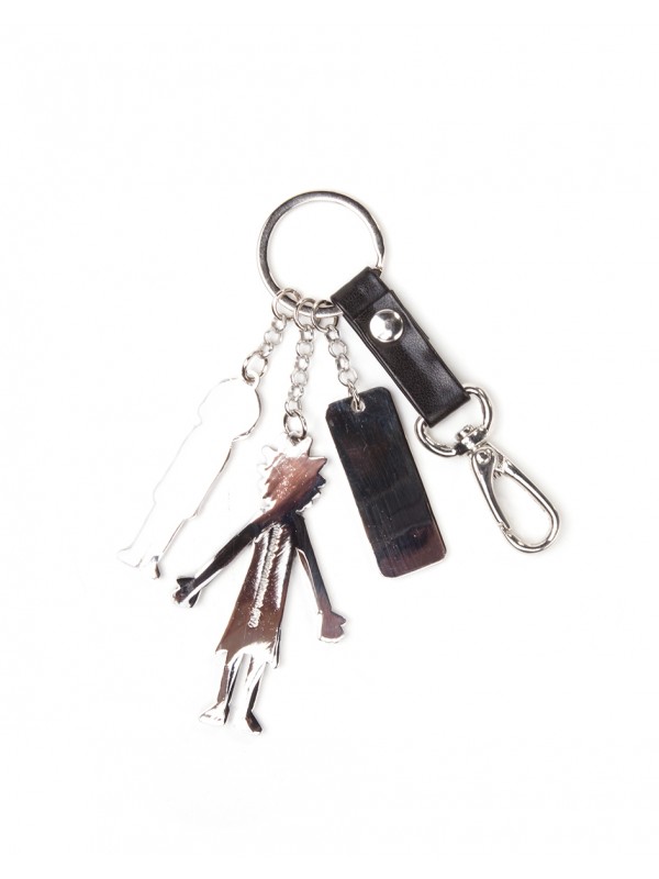 Офіційний брелок Rick & Morty - Characters And Logo Metal Keychain