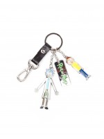 Офіційний брелок Rick & Morty - Characters And Logo Metal Keychain