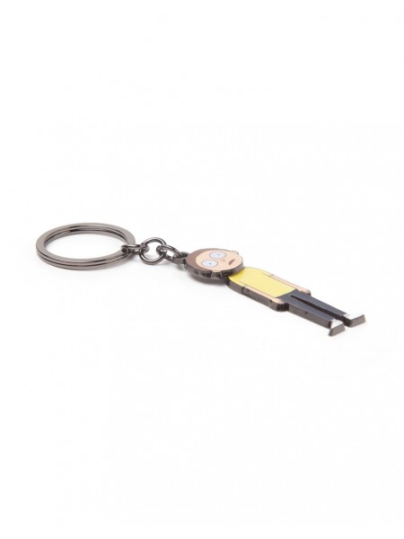 Офіційний брелок Rick & Morty - Morty With Movable Head Metal Keychain