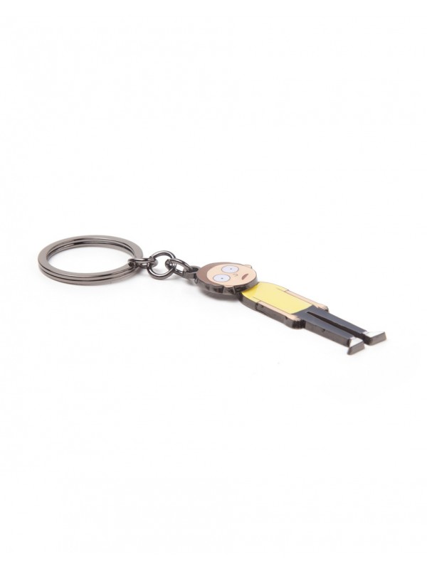 Офіційний брелок Rick & Morty - Morty With Movable Head Metal Keychain
