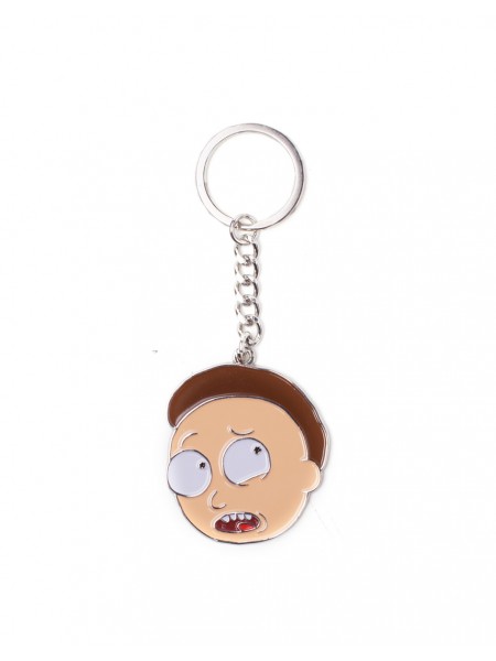 Офіційний брелок Rick & Morty - Morty Metal Keychain