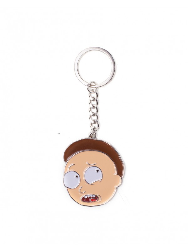 Офіційний брелок Rick & Morty - Morty Metal Keychain