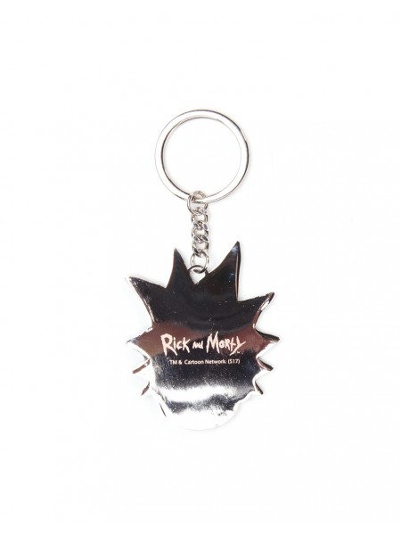Офіційний брелок Rick & Morty - Rick Metal Keychain