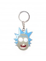 Офіційний брелок Rick & Morty - Rick Metal Keychain