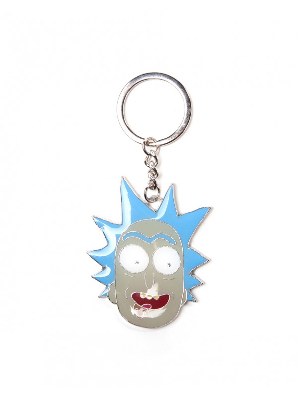 Офіційний брелок Rick & Morty - Rick Metal Keychain