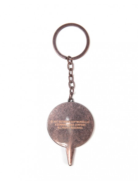 Офіційний брелок Quake - Logo Metal Keychain