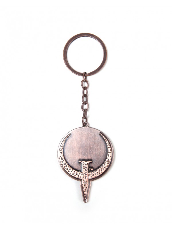 Офіційний брелок Quake - Logo Metal Keychain