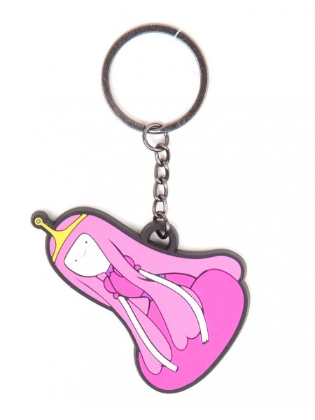 Офіційний брелок Adventure Time - Princess Bubblegum Bonnibel Rubber Keychain