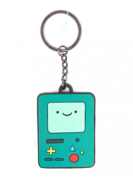 Офіційний брелок Adventure Time - BMO Rubber Keychain