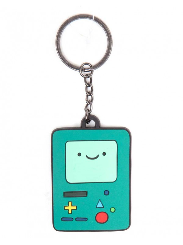 Офіційний брелок Adventure Time - BMO Rubber Keychain