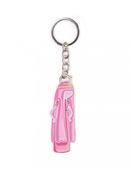Офіційний брелок Adventure Time - Princess Bubblegum Metal Keychain