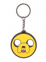 Офіційний брелок Adventure Time - Jake Rubber Keychain