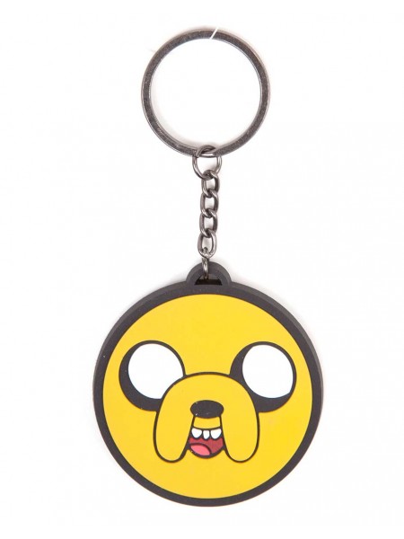 Офіційний брелок Adventure Time - Jake Rubber Keychain