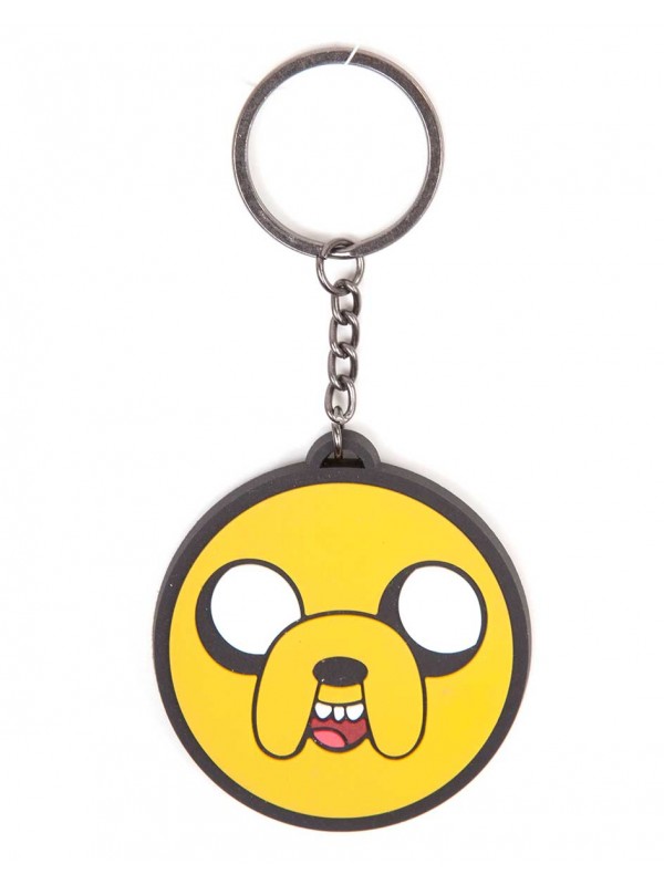 Офіційний брелок Adventure Time - Jake Rubber Keychain