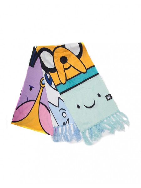 Офіційний шарф Adventure Time - All Characters Knitted Scarf